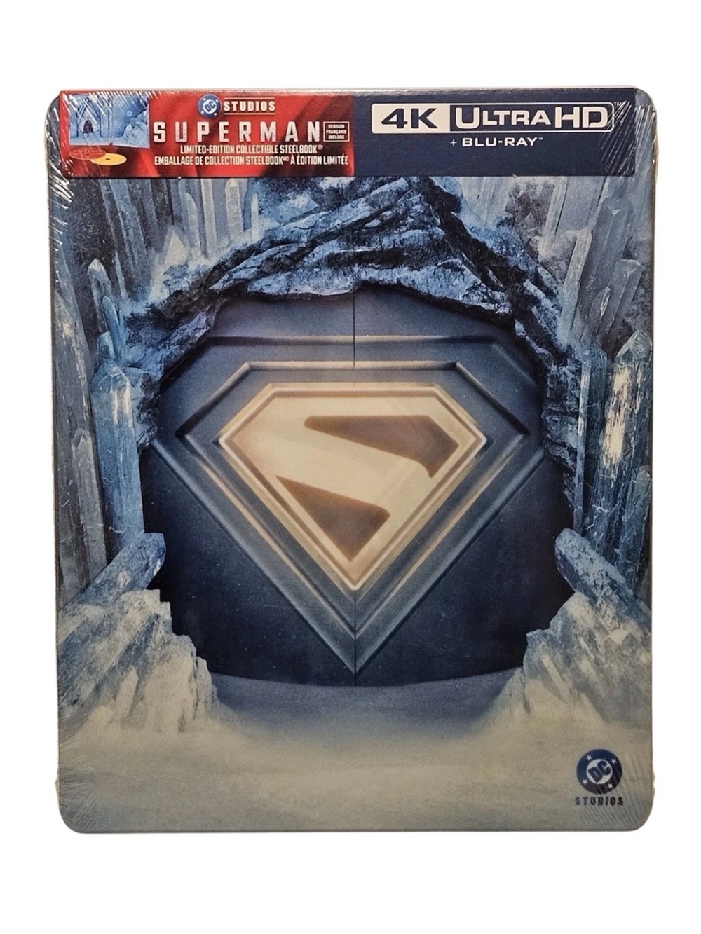 Superman (2025) Steelbook: 4K + Blu Ray New Sealed